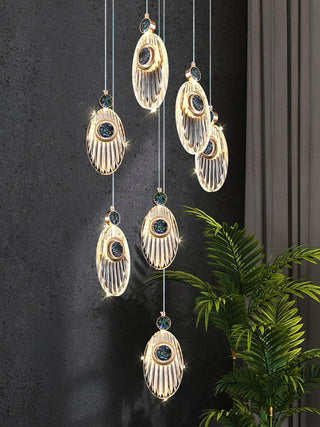 Veyra Art Deco Acrylic Pendant Light