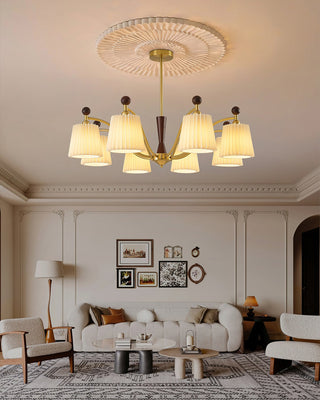 Thalia Contemporary Fabric Chandelier
