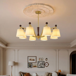 Thalia Contemporary Fabric Chandelier