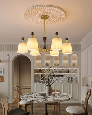 Thalia Contemporary Fabric Chandelier