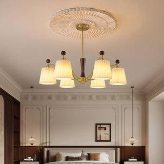 Thalia Contemporary Fabric Chandelier