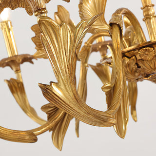 Gilded Candelabra Chandelier