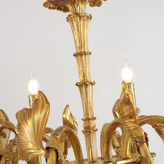Gilded Candelabra Chandelier