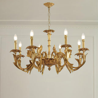 Gilded Candelabra Chandelier