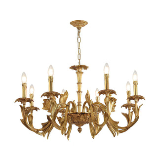 Gilded Candelabra Chandelier