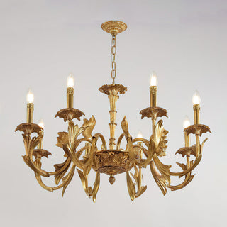Gilded Candelabra Chandelier