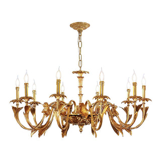 Gilded Candelabra Chandelier