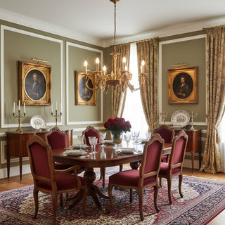 Gilded Candelabra Chandelier