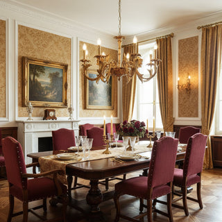 Gilded Candelabra Chandelier