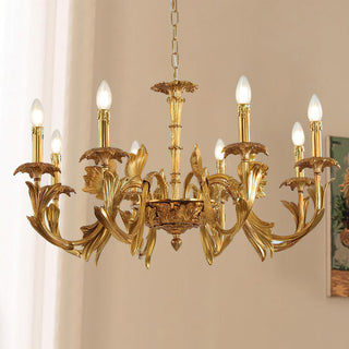 Gilded Candelabra Chandelier