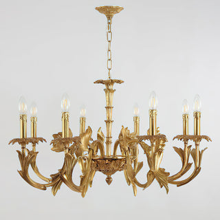Gilded Candelabra Chandelier