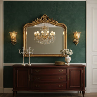 Seraphina Vintage Scroll Wall Sconce