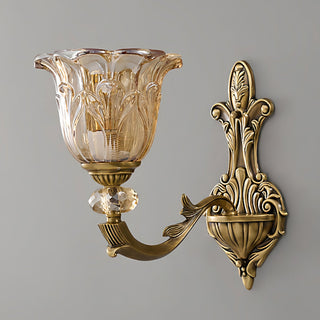 Seraphina Vintage Scroll Wall Sconce
