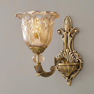 Seraphina Vintage Scroll Wall Sconce