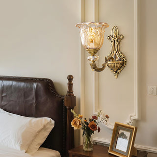 Seraphina Vintage Scroll Wall Sconce