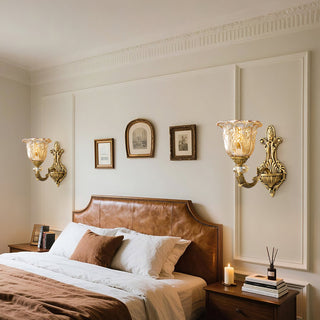 Seraphina Vintage Scroll Wall Sconce