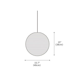 Akari A Minimalist Mulberry Paper Pendant Light