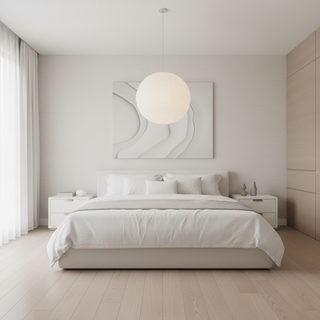 Akari A Minimalist Mulberry Paper Pendant Light