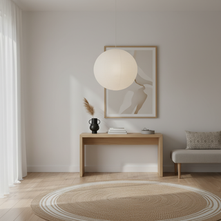 Akari A Minimalist Mulberry Paper Pendant Light
