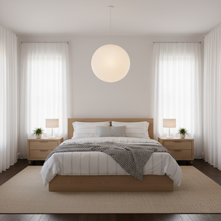 Akari A Minimalist Mulberry Paper Pendant Light