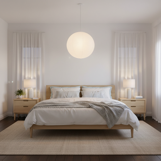 Akari A Minimalist Mulberry Paper Pendant Light