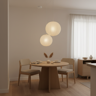 Akari A Minimalist Mulberry Paper Pendant Light