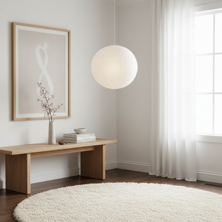 Akari A Minimalist Mulberry Paper Pendant Light