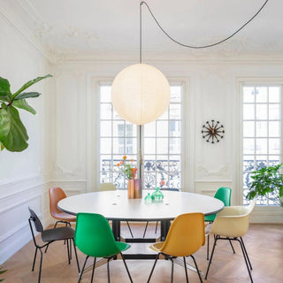 Akari A Minimalist Mulberry Paper Pendant Swag Light