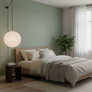 Akari A Minimalist Mulberry Paper Pendant Swag Light