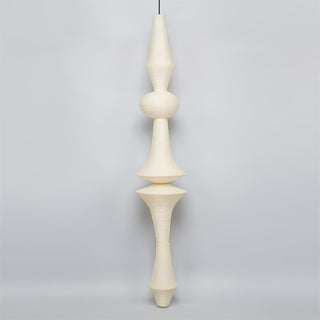 Akari E Sculptural Mulberry Paper Pendant Light