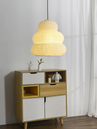 Akari Gourd Minimalist Mulberry Paper Pendant Light