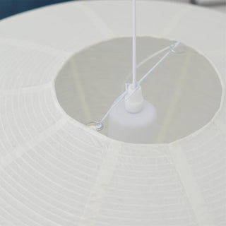 Akari Oval Organic Mulberry Paper Pendant Light