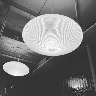 Akari Oval Organic Mulberry Paper Pendant Light