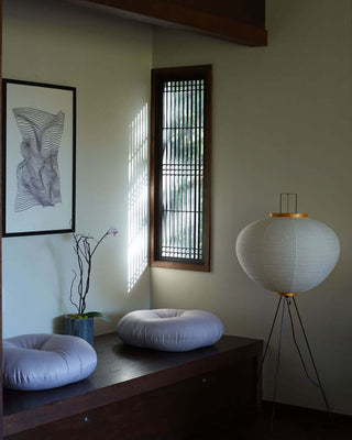 Lumi Scandinavian Fabric Floor Lamp