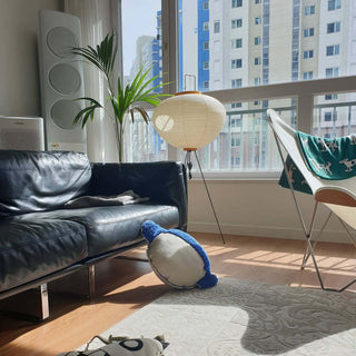 Lumi Scandinavian Fabric Floor Lamp