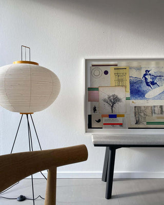 Lumi Scandinavian Fabric Floor Lamp