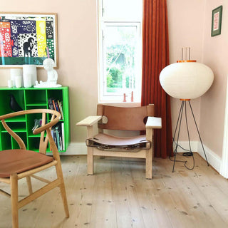 Lumi Scandinavian Fabric Floor Lamp