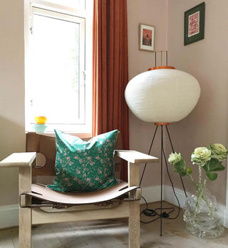 Lumi Scandinavian Fabric Floor Lamp
