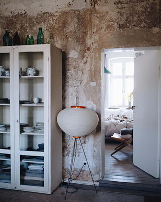 Lumi Scandinavian Fabric Floor Lamp