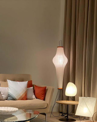 Lumi Scandinavian Fabric Floor Lamp