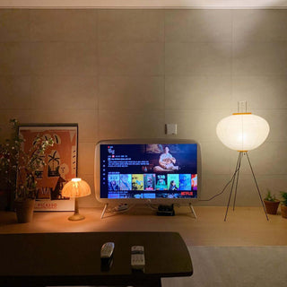 Lumi Scandinavian Fabric Floor Lamp