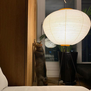 Lumi Scandinavian Fabric Floor Lamp