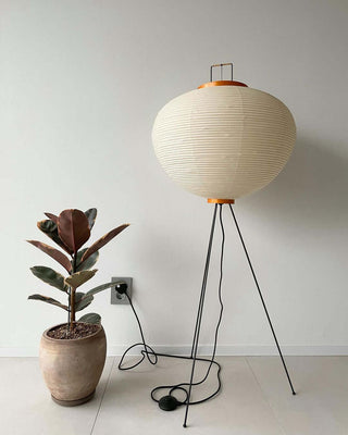 Lumi Scandinavian Fabric Floor Lamp