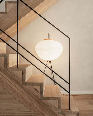 Lumi Scandinavian Fabric Floor Lamp