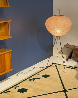 Lumi Scandinavian Fabric Floor Lamp