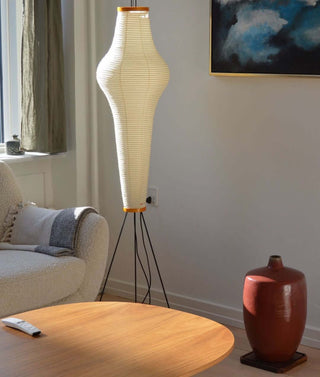 Lumi Scandinavian Fabric Floor Lamp