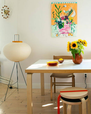 Lumi Scandinavian Fabric Floor Lamp