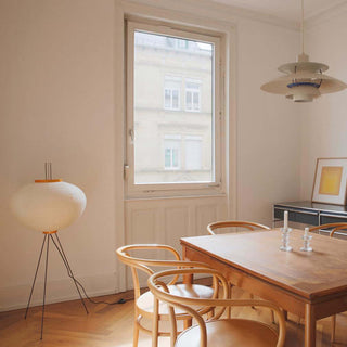 Lumi Scandinavian Fabric Floor Lamp