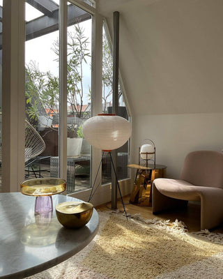 Lumi Scandinavian Fabric Floor Lamp