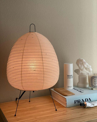 Oiva Scandinavian Paper Table Lamp